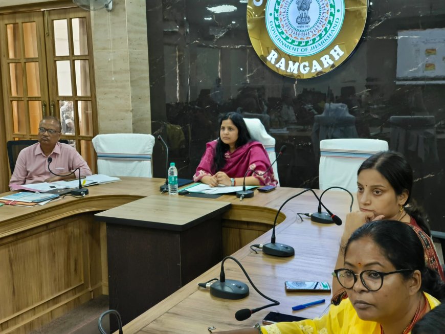 रामगढ़ में मिशन इंद्रधनुष के तहत टीकाकरण अभियान की तैयारियाँ पूरी