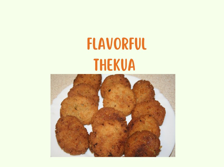 Flavorful Thekua