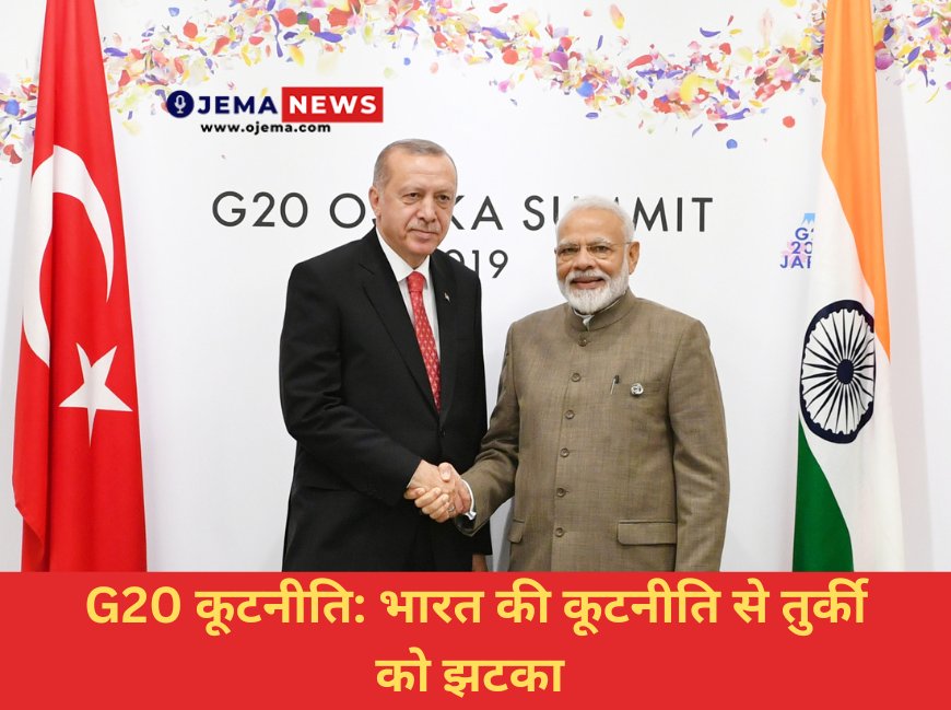 G20 कूटनीति: भारत की कूटनीति से तुर्की को झटका